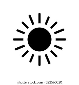 sunny weather icon