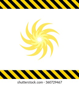 Sunny weather icon