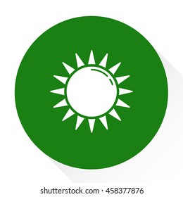 sunny weather  icon