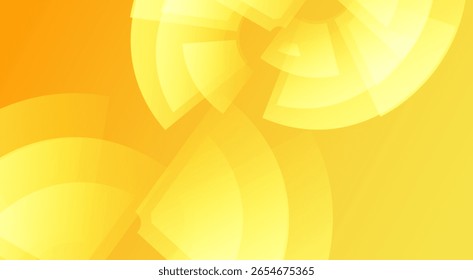 Diseño de fondo Abstractas amarillo soleado para el arte digital