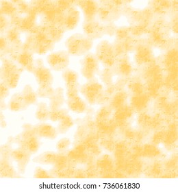 sunny yellow stucco texture pattern on white background, vector illustration