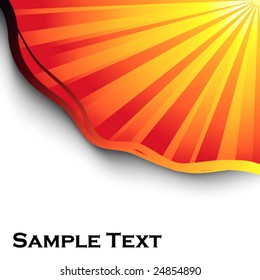 Sunray abstract Background