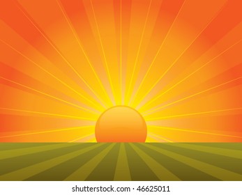 Sunrise background