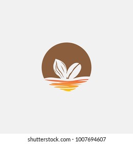 Sunrise Cacao logo concept
