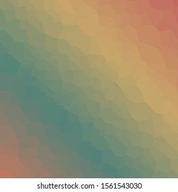sunrise Color Abstract trianglify Generative Art background illustration