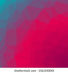sunrise Color Abstract trianglify Generative Art background illustration