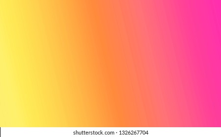 Sunrise color Blurred gradient background. Design for screen, presentation, wallpaper. Holiday object. Vector illustration.