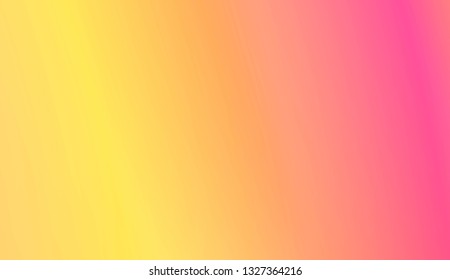 Sunrise color Blurred gradient background. Design for screen, presentation, wallpaper. Holiday object. Vector illustration.