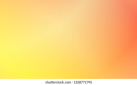 Sunrise color Blurred gradient background. Design for screen, presentation, wallpaper. Holiday object. Vector illustration.