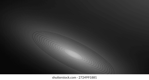 Sonnenaufgang Erde. Kosmos-Finsternis. Sonne, die über den Planeten aufgeht. Raum Sonnenaufgang mit hellen Strahlen. Sonnenring mit Sonnenlicht und Sternen. Erdhorizont. Vektorgrafik.