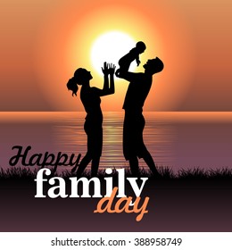 Sunrise Family - Illustration
Family, Silhouette, Sunrise - Dawn, People