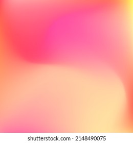 Sunrise Fluid Watercolor Peach Blurred Texture. Yellow Color Flow Red Bright Wallpaper. Neon Liquid Warm Curve Sunset Gradient Backdrop. Trendy Pastel Orange Vibrant Pink Swirl Gradient Mesh.