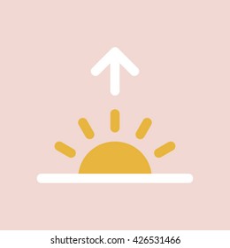 Sunrise icon.