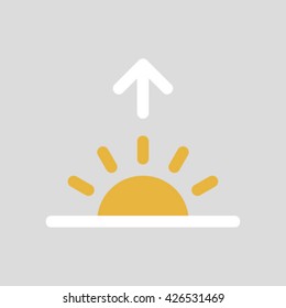 Sunrise icon.