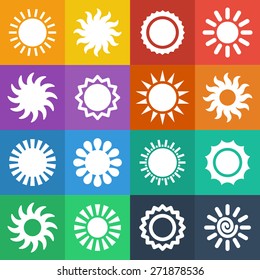 Sunrise icons