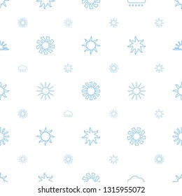 sunrise icons pattern seamless white background. Included editable line sun, sun rise icons. sunrise icons for web and mobile.