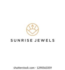 sunrise jewelry logo design