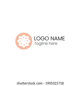 Logo-Design von sunrise mit Farbverlauf-schlichtem minimalistischem und modernem Konzept, eps10