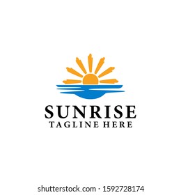 Sunrise Logo Imgage Vector Design