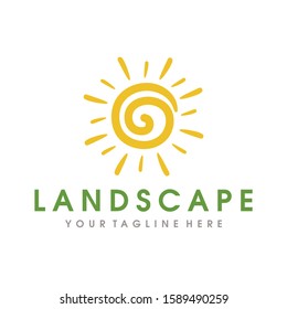  Sunrise Logo and Sunset Logo, Sun Logo Vector
