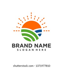 sunrise logo vector