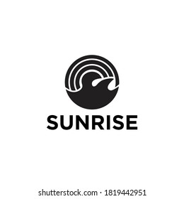 Sunrise Logo Vector Symbol Design