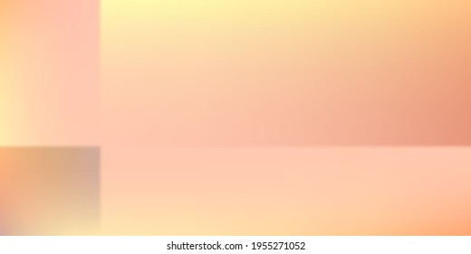 Sunrise Modern Sunset Gradient Mesh Screens Illustration. Soft Empty Smooth Geometric Surface Backdrop. Yellow Pink Blank Watercolor Colorful Blurred Texture. Purple Pastel Orange Office Background.