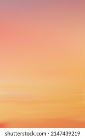 Sunrise in Morning with Orange,Yellow and Pink sky, Vertical Dramatic twilight landscape with Sunset in evening, Vector horizon Dusk Sky  banner of sunrise or sunlight for four seasons background