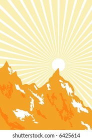 sunrise mountain