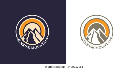 Plantilla de diseño del logo de Sunrise
