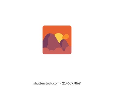 591 Mountain emoji Images, Stock Photos & Vectors | Shutterstock