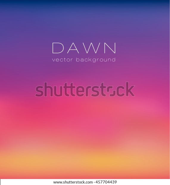 日の出のパステルピンクのコンセプト背景 夜明けのベクターイラスト 色のグラデーションデザインエレメント 滑らかな抽象的カラフル背景 のベクター画像素材 ロイヤリティフリー