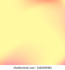 Sunrise Pink Bright Sunset Curve Background. Liquid Neon Watercolor Trendy Fluid Gradient Backdrop. Color Yellow Red Warm Blurred Texture. Orange Pastel Peach Flow Vibrant Swirl Gradient Mesh.