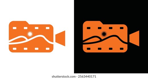 SUNRISE PRODUCTIONS LOGO ABSTRACK VECTOR