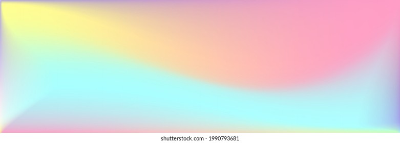 Sunrise Rainbow Multicolor Curve Design Pic. Wavy Water Sky Colorful Sunset Gradient Background. Pastel Liquid Dynamic Color Bright Wallpaper. Vibrant Vivid Light Blurred Fluid Gradient Mesh.