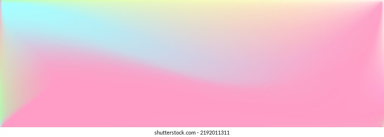 Sunrise Rainbow Sunset Sky Smooth Surface. Colorful Vivid Wavy Bright Color Gradient Mesh. Light Dynamic Curve Multicolor Blurred Gradient Background. Liquid Fluid Pastel Water Vibrant Background.