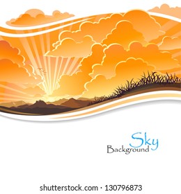Sunrise in Rocky Hills