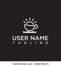sunrise ship logo vector graphic element | Graphic Element