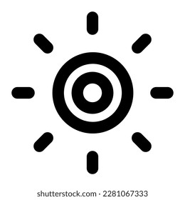 sunrise springtime season solid icon style