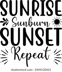 sunrise sunburn sunset repeat. sunrise is the best moment everyone.