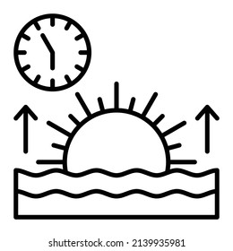 Icono del vector de salida. Se puede usar para imprimir, móviles y aplicaciones web.