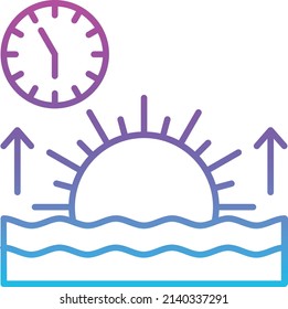 Icono del vector de salida. Se puede usar para imprimir, móviles y aplicaciones web.