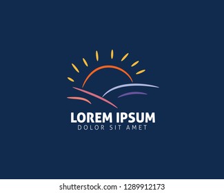 Sunrise Vector Logo