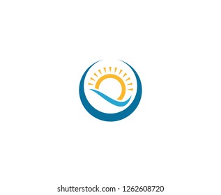 Sunrise wave logo 