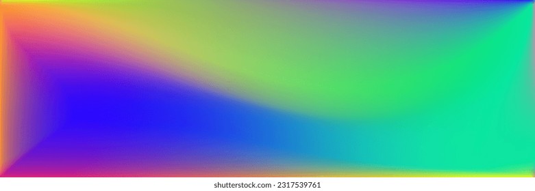 Sonnenaufgang Wavy Sunset helle Farbverlauf-Hintergrund. Neon Nudeln, glänzendes Tapete. Lebhafter Himmelsfarben, mehrfarbiger Farbverlauf-Mesh. Flüssig unscharfes Fluid Farbiges Dynamic Design Bild.