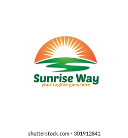 Sunrise Way Logo Template