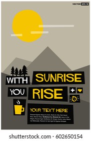 With Sunrise You Rise