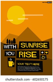 With Sunrise You Rise