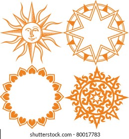 太陽 トライバル のイラスト素材 画像 ベクター画像 Shutterstock