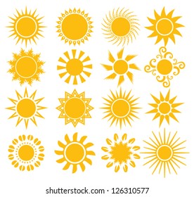 suns - elements for design